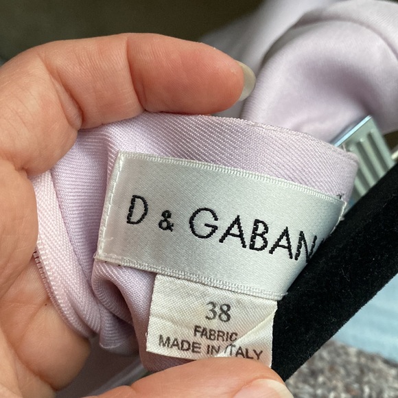 Vintage D & Gabana lilac lavender skirt European size 38 chic retro pinup - Picture 6 of 6